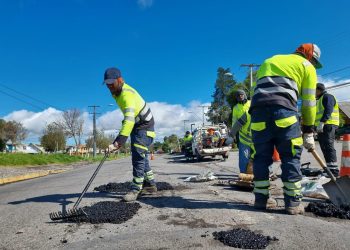 Municipio de Curicó continúa reparación de “eventos” en distintos puntos de la ciudad