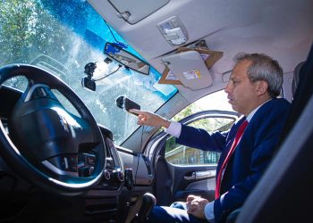 Seguridad municipal de San Javier cuenta con dispositivo para leer placas patentes en tiempo real