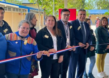 Municipalidad de Talca inaugura obras de mejoramiento en escuela Carlos Trupp