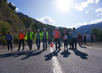 Comenzaron los trabajos de reposición de Ruta Internacional Pehuenche