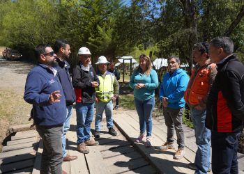 Reparación del camino que une a Potrero Grande con Las Buitreras presenta un importante avance