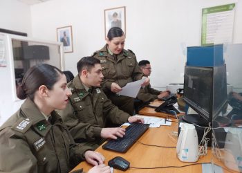 Carabineros alumnos terminaron su práctica policial en el Maule
