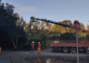 CGE informa trabajos en terreno y estatus de suministro eléctrico en la región del Maule