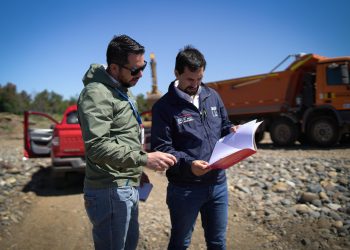 Servicios públicos realizaron inspección en Río Lircay