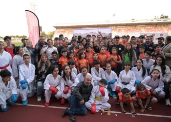 Promesas Maule” compartieron con medallista Panamericana Denisse Bravo quien fue homenajeada