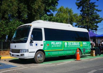 Pelarco se convierte en la primera comuna rural con bus eléctrico de uso gratuito