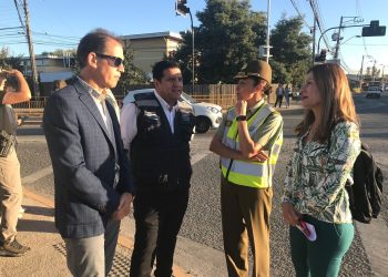 Monitorean puntos viales críticos en Talca y Maule