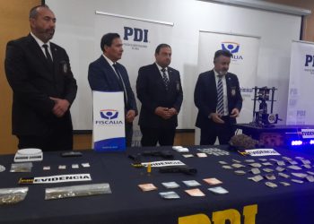 Cayó peligrosa banda de narcotraficantes de Talca y Curicó con alto poder de fuego