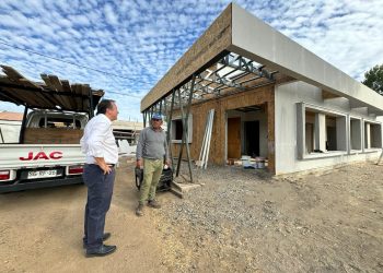 Municipalidad de Talca avanza en obras de construcción del Centro Diurno Adulto Mayor