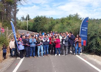 MOP inauguró el acceso a la localidad de Cabrería, en Cauquenes