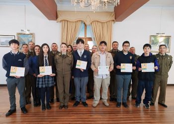 Carabineros entregó becas de estudio a hijos de funcionarios del Maule