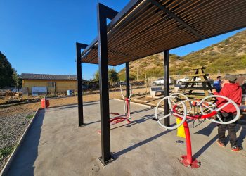 Inauguran dos nuevos espacios públicos en la comuna de Teno