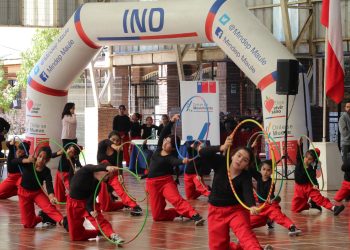 En Romeral fue el lanzamiento de Escuelas Modelos y talleres anuales del programa Crecer en Movimiento del Mindep-IND