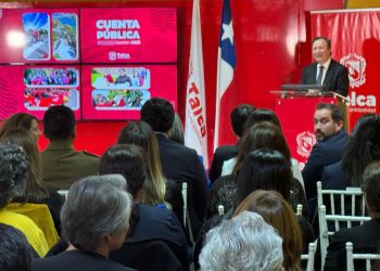 Con foco en el desarrollo medioambiental, urbano y de seguridad, alcalde de Talca realizó la Cuenta Pública de su gestión 2023