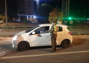 Carabineros fiscalizó carreras clandestinas en Alameda de Talca