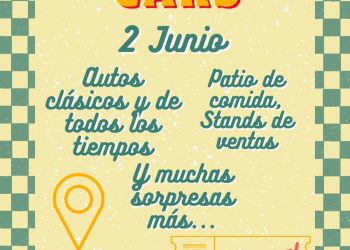 Evento de Retro Cars en beneficio de la pequeña Emmita el 2 de junio