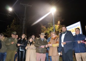 Inauguran dos proyectos para fortalecer la seguridad en Pencahue