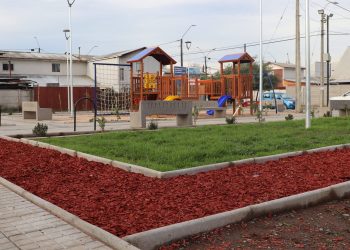 Vecinos de villa San Sebastián de Longaví cuentan con nueva plazoleta comunitaria