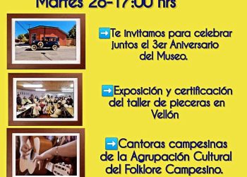 Museo Histórico y Cultural de Cauquenes invita a celebrar su aniversario el martes 28 de mayo