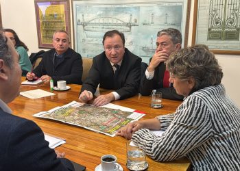 Alcalde Juan Carlos Díaz solicita al MOP acelerar proyectos de conectividad oriente-poniente sobre Ruta 5