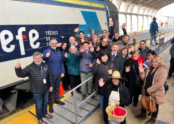Inauguran nuevo servicio de trenes Curicó-Molina-Talca-San Javier y Linares