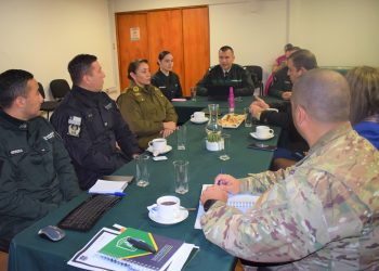 Reunión técnica para coordinar uso de nuevo Centro de Entrenamiento de Gendarmería Maule