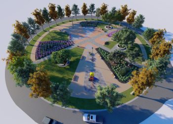 Municipio talquino realizará mejoramiento a Rotonda Jardines de Talca
