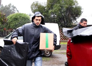 Sistema frontal deja 66 familias con daños en sus viviendas en San Javier