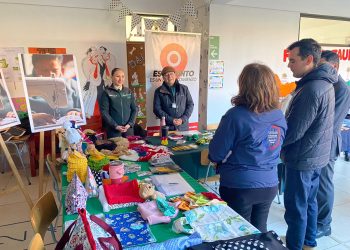 Destacada participación de Gendarmería en jornada en terreno sobre erradicación de violencia de género