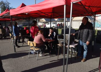 Reciclaje y servicios sociales marcaron despliegue de la Municipalidad de Talca