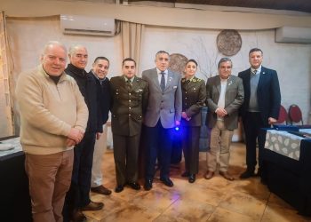 Jefe del Retén de Putú recibe homenaje de Rotary Club Talca