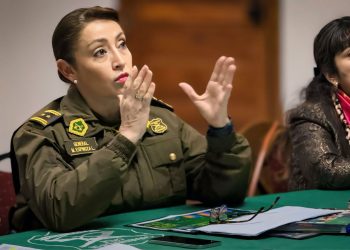 General Maureen Espinoza encabezó sesión de STOP de Prefectura Talca
