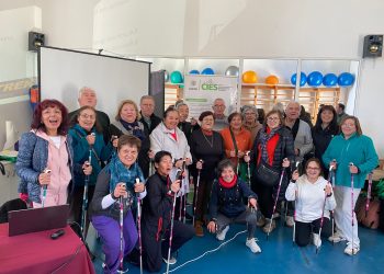 Personas mayores del Maule conocieron los beneficios de la Marcha Nórdica