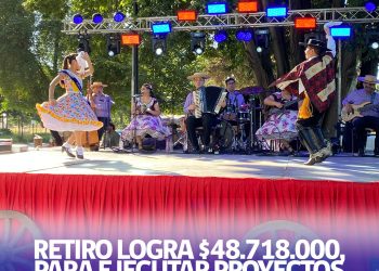 Retiro logró recursos para actividades tradicionales y culturales