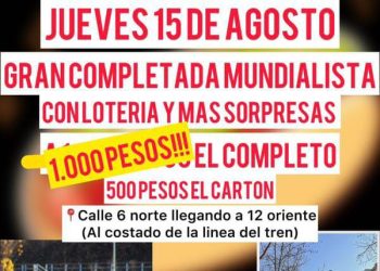 Actividad para recaudar fondos para deportista Benjamín Fuentes