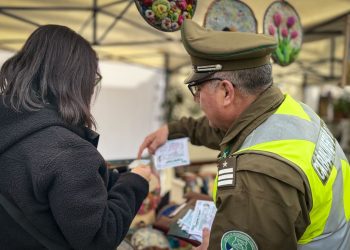 Carabineros entrega recomendaciones a comerciantes para mejorar seguridad