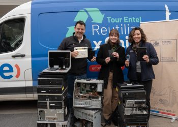Tour Reutiliza por Chile llega a Talca: Llaman a donar aparatos electrónicos en desuso