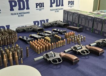 Capturada peligrosa banda con alto poder de fuego en Curicó
