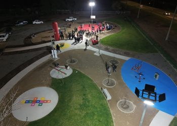 Municipalidad de Talca inaugura nueva área verde y espacio público en Villa Río