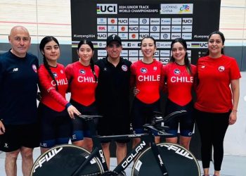 Team Chile con ciclista maulina consigue hito histórico en el Mundial de Pista Juvenil