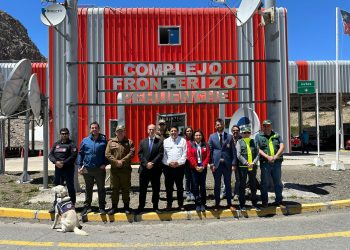 Reunión de coordinación del Consejo Regional contra el Crimen Organizado se realizó en el Complejo Fronterizo Pehuenche