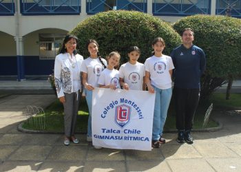 Alumnas del Colegio Montessori representarán a Chile en Sudamericano juvenil de gimnasia rítmica