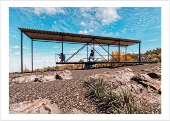 Estudiante de Arquitectura construirá parador deportivo en Cuesta Los Cristales