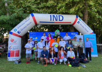 Avances en la pista atlética del Fiscal de Talca, en el Velódromo de Curicó y el anuncio de talleres gratuitos: el recorrido de la Ministra (s) del Deporte