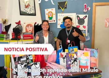 Prefiero el Maule entregó regalos a hogar de niñas en Curicó