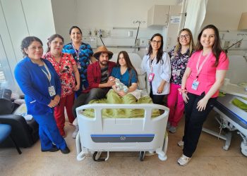 Haziel fue el primer bebé talquino nacido en 2025