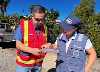 Delegada Presidencial Aly Valderrama encabezó volanteo sobre prevención de incendios forestales en Longaví
