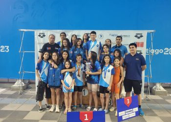 Segundo lugar nacional: Nadadores de Promesas Chile del Maule vuelven cargados al oro