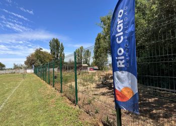 Inauguran nuevos cierres perimetrales en clubes deportivos de Río Claro