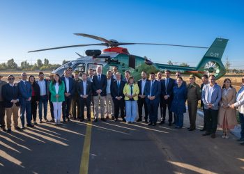 Gobierno Regional realizó entrega de Helicóptero para Carabineros